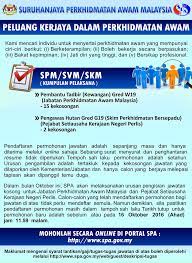 Maybe you would like to learn more about one of these? Jawatan Kosong Terkini Spa Dbjobasia Com Terbaru Jawatan Dibuka