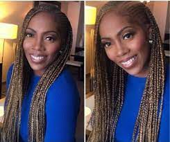 Tiwa Savage Is Peng Photos Braided Hairstyles Blonde Braids Hair Styles
