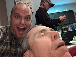 Where's Dave sleeping?