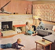 This decorating line includes bedding, bath, furniture, accent furniture in today's retro design dilemma, peter asks for our ideas and advice on how to decorate the beautiful fireplace in his 1957 ranch house. 1950s Home Decor Dynamic Vibrant Designs Influenced By Science Space Exploration Innovations In Technology Walls With Stories