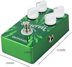 Amazon.com: GOKKO Guitar Effect Pedals (GK-20 Overdrive) : Musical  Instruments