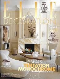 Elle Decoration Articles Sur Decoration Design Monochrome Ebene Blanc Gris Noir Contratse Special Noel Ta Idees De Decor Decoration Maison Idee Deco