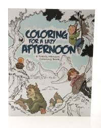 Our free coloring pages for adults and kids, range from star wars to mickey mouse. Coloring For A Lazy Afternoon Beanleafpress Shop033 Com