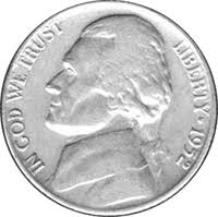 A regular 1964 nickel is still worth 5 cents. 1952 Jefferson Nickel Value Cointrackers