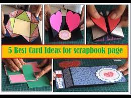 Hey guys in this video we show you scrapbook | scrapbook ideas | scrapbook tutorial | how to make a scrapbook | scrapbook for beginners | how to make scrapbo. How To Make Scrapbook Pages 5 Best Different Cards Ideas For Scrapbook Diy Scrapbook Card Tutorial Youtube How To Make Scrapbook Card Tutorial Diy Scrapbook