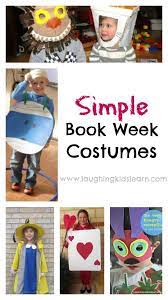 Simple Book Week Costume Ideas Laughing Kids Learn Book Week Costume Book Costumes Book Day Costumes