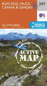 OS Explorer Active - 397 - Rum, Eigg, Muck, Canna & Sanday