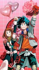 Blog Inactive A Phone Wallpaper Of Deku X Uraraka With Pinks And Image shared by diyana alya. wallpaper of deku x uraraka with pinks