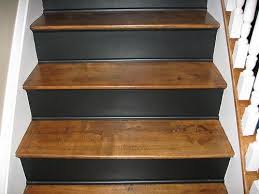 10 Ideas About Stair Risers On Pinterest Painted Steps Painted Farmhouse Staircase Stair Remodel Painted Stair Risers