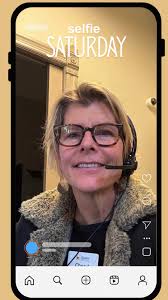 It's Selfie Saturday! Check out one of our Box Office staff, Cheryl Cox,  favorite spot here at The Woodstock Opera House., #Selfie #Saturday  #WoodstockOperaHouse