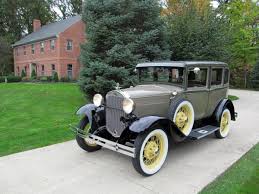 1930 Ford Model A Deluxe Fordor Town Sedan By Briggs For Sale 1784688 Ford Models Ford Classic Cars Classic Cars