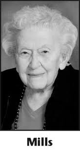 DORIS MILLS Obituary (1917