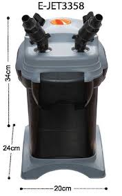 Jet 3358 Akvaryum Dis Filtre 1000 L H Dis Filtre E Jet