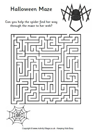 The halloween word searches below are organized into three skill levels: Halloween Maze Pdf Link Halloween Maze Halloween Puzzles Classroom Halloween Party