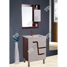 The handles on the vanity will be polished chrome; Toyo 5414 F 24 Inch Pvc Transitional Bathroom Vanities Cabinet Size 610 X 460 Mm Rs 26600 Piece Id 19511963533