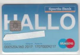 Bank Card Hallo Sparda Bank Berlin Eg Germany Federal Republic Col De Ms 0148