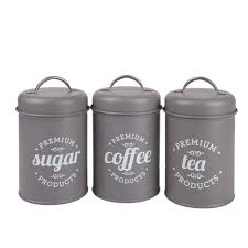 Check spelling or type a new query. Tea White Canisters With Wood Lid Canister Sets Galvanized Decor Products Manufacturer For Home And Garden