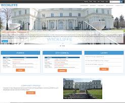 In 2001, the jewish population of ohio was 149,000 of a total. Web Design For Wickliffe Ohio Www Cityofwickliffe Com On Behance
