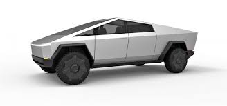 Tesla Cyberpunk Truck 3d Model In Concept 3dexport Tesla Trucks Toy Car