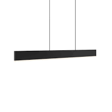 A switch from linear fluorescent to linear led could save you between 45 and 65 percent in energy costs. Dals Lighting Spd72 3k Bk Black 72 Wide Led Linear Chandelier Lightingshowplace Com
