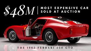 Ferrari car highest price in world. Top 10 Most Expensive Car Auctions