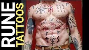 What runes or rune charms should be sued for tattoos? New Rune Tattoos Minnesota Viking Gets Tattooed Youtube