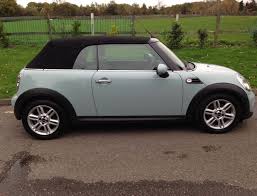Maybe you would like to learn more about one of these? 2011 61 Mini Cooper Avenue Convertible In Ice Blue With Chili Pack Mrs Mini Used Mini Cars For Sale