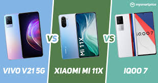 Vivo v21 5g smartphone was launched on 27th april 2021. Vivo V21 5g Vs Xiaomi Mi 11x Vs Iqoo 7 Price In India Specifications And Functions In Comparison