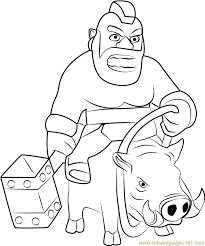 When we think of october holidays, most of us think of halloween. Clash Of Clans Coloring Pages Coloring Home