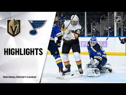 After ekeing out a game 5 win against the vegas golden knights on monday to avoid elimination, the minnesota wild needed a decisive effort to show the hockey world that this series wasn't over. Golden Knights Blues 4 5 21 Nhl Highlights The Chestnut Post