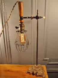 Vintage Antique Industrial Style Light Bulb Cage Pendant Etsy Industrial Style Lighting Industrial Style Cage Pendant Lamp