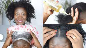 Many black hair experts view hot oil treatments as one of the best treatment regimes for natural hair. How To Hot Oil Treatment Natural Hair 4c Thin Fine Hair Adede Youtube