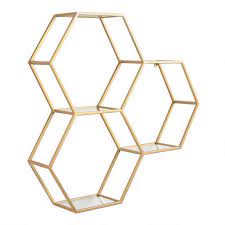We did not find results for: Gold And Glass Honeycomb Wall Shelf World Market