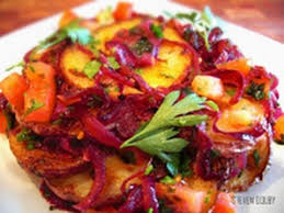 If you include some chopped ham and red sweet peppers at the final stages, top off with. Lyonnaise Potatoes Recipe Youtube