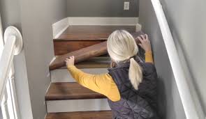 Check spelling or type a new query. The Yellow Cape Cod Diy Staircase Makeover Tutorial With Cap A Tread Stair Covers