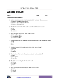 Read on for some hilarious trivia questions that will make your brain and your funny bone work overtime. Bodies Of Water Questions And Answers Geography Printable Worksheets Geography Of The World