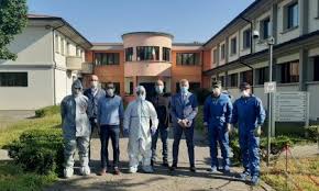 L Esercito Sanifica La Casa Di Riposo Di Rovato Foto Prima Brescia