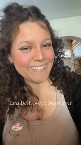 Lana Del Rey-Art Deco Cover🎶🎤💌❤️, #lanadelrey #cover #newartist #singer  #singersongwriter #california #cali