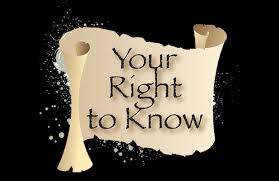 Your Right to Know