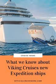 Viking Cruises Announces New Expedition Ships In 2020 Viking Cruises Viking Cruise Ship Cruise