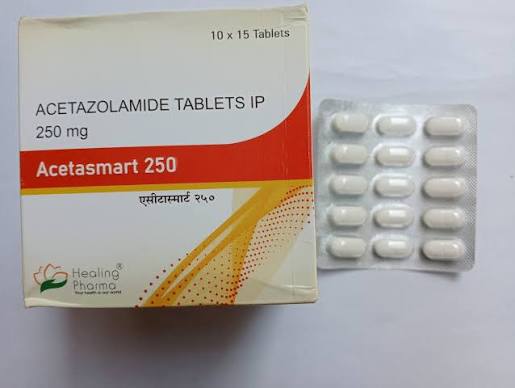 Acetazolamide Tablets 250mg at ₹ 67/box | Ahmedabad | ID: 27466914062
