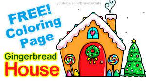 Be the first watch our new t. How To Draw A Gingerbread House Step By Step Easy Youtube