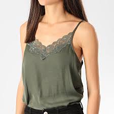 Maybe you would like to learn more about one of these? Only Debardeur Femme Appa Vert Kaki Laboutiqueofficielle Com