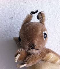 steiff handpuppe eichhornchen vintage stofftier eichkatzerl 60er jahre 55 1070 wien willhaben stofftiere handpuppen tiere