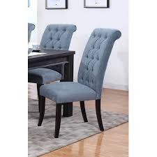 Roundhill furniture habit solid wood tufted parsons dining chair (set of 2), tan. Casopia Furniture Online With Everyday Low Prices
