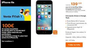 Las dimensiones del apple iphone 6 plus son: Vente Flash Orange 100 Euros De Remise Immediate Sur L Iphone 6s Ou 6s Plus
