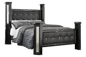 Ashley Furniture Homestore King Poster Bed Upholstered Panel Bed Ashley Furniture