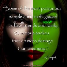False friends, sometimes called frenemies, are people who pretend to be a  friend and then turn out to be just the opposite. These are people who get  close to you for the
