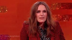 Extras Keira On The Graham Norton New Year S Eve Show Airing On December 31 Eve Show Keira Knightley New Year S Eve