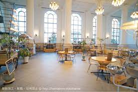 横浜みなとみらい カフェ オムニバス の空間が魅力 歴史的建物のお洒落カフェ みなとみらい カフェ カフェ 横浜 グルメ